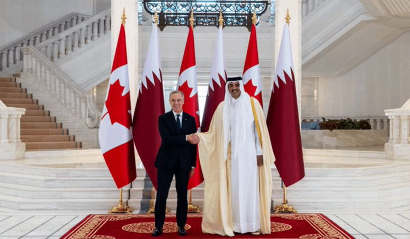 HH the Amir Sheikh Tamim bin Hamad Al-Thani and Dr Mark Carney